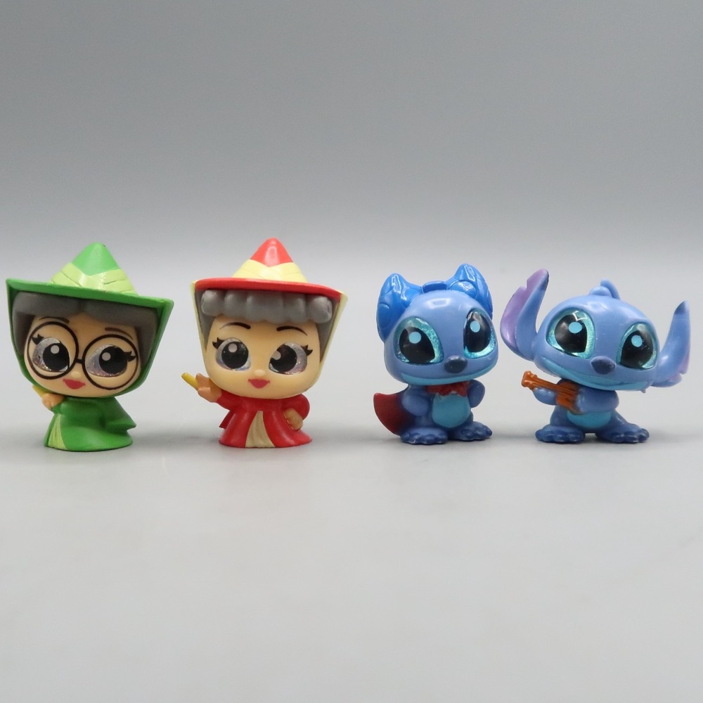 Disney Doorables Fairy Godmother Lilo and Stitch Hero Lot